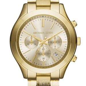 Michael Kors Runway Champagne Watch